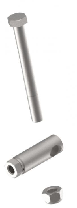 Screw set shock absorber - 208365.001 - Shock absorbers