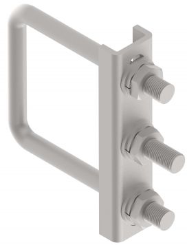 Support wheel holder mounting- 406566.001 - Support wheel holder