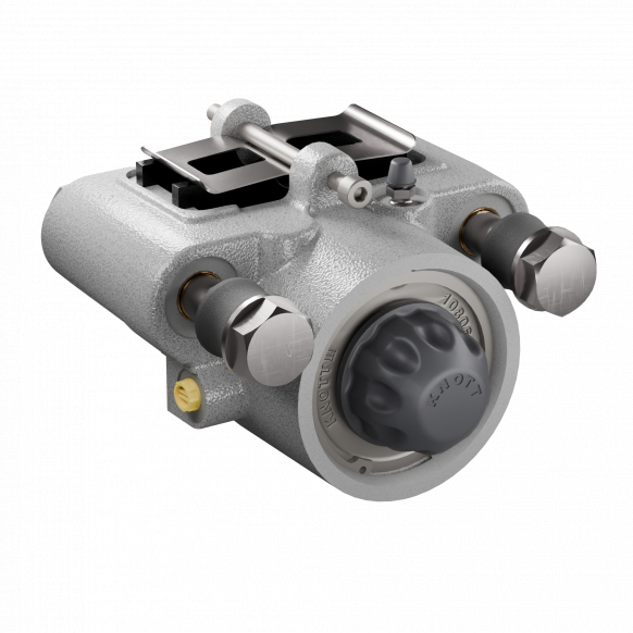 Hydraulic spring-applied sliding calliper brake - 103201 - Industrial brakes