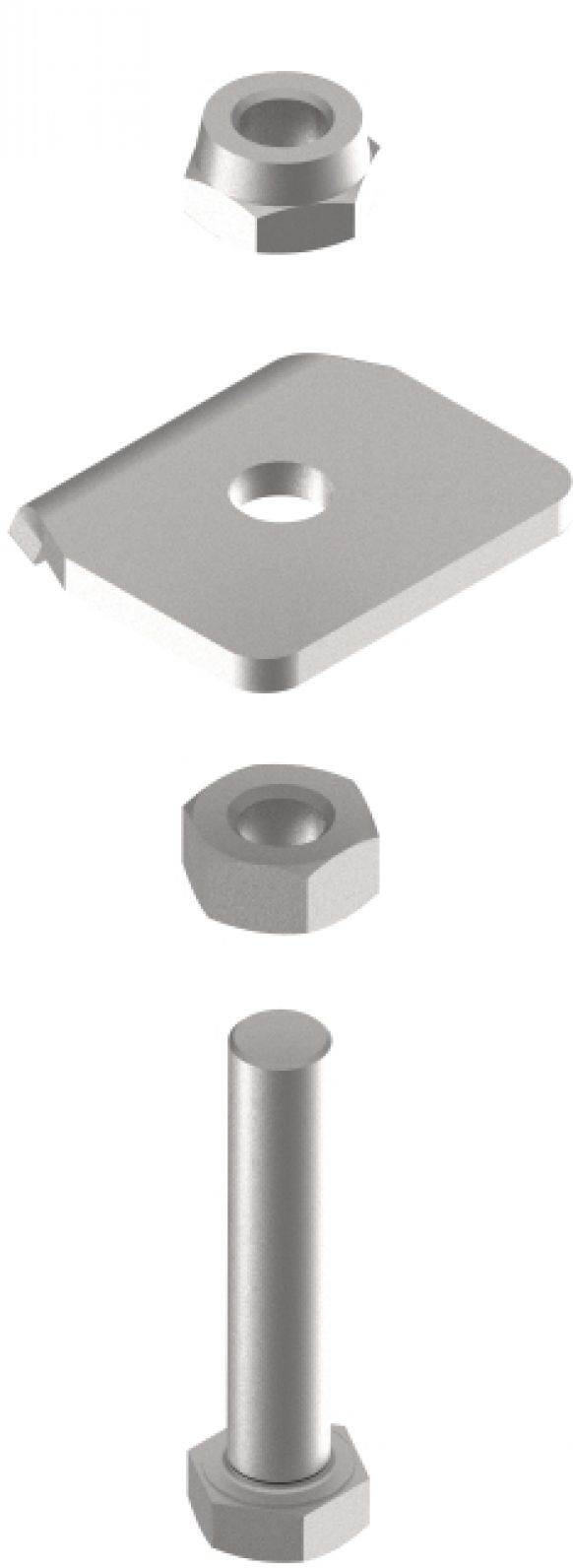 Screw set shock absorber - 208220.001 - Shock absorbers