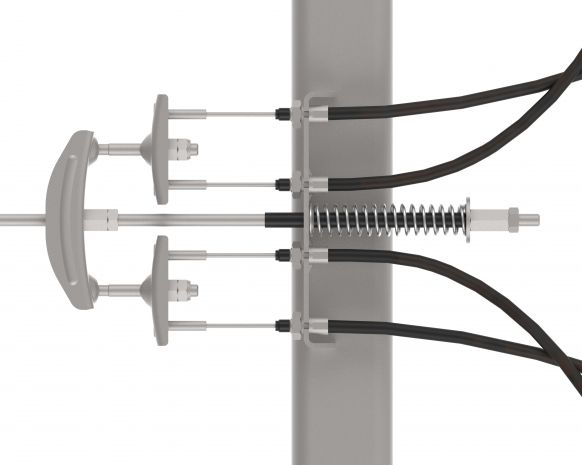 Brake rod holder cpl. - 210431.001 - Transmisson device