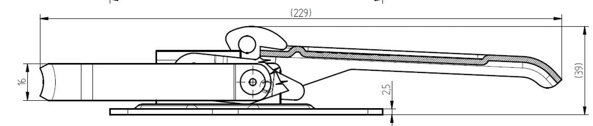 Clamp lock - 401552.002 - Closures