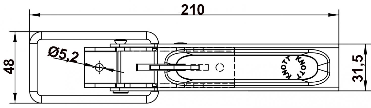 Eccentric lock - 401552.005 - Closures