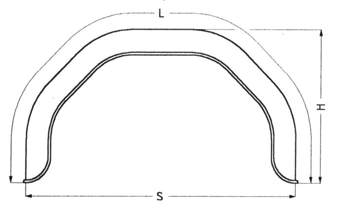 Sheet metal mudguard for single axle angular - 402511.001 - Mudguard