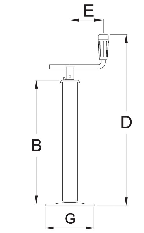 Spindle support P545 - 402620.001 - Supporting feet