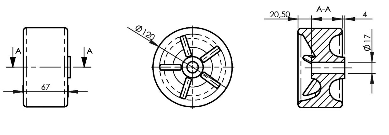 Sliprolle - 402809.006 - Boat trailer