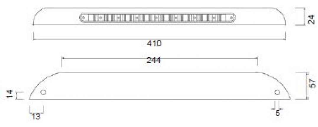 3. brake light LED - 404565.001 - 3 brake lights