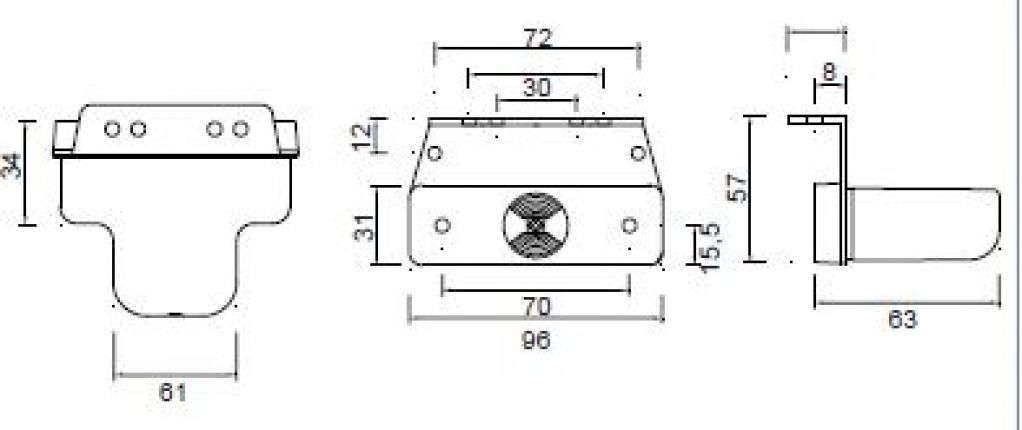 Flatpoint 1 LED - 404783.001 - Side marker lights