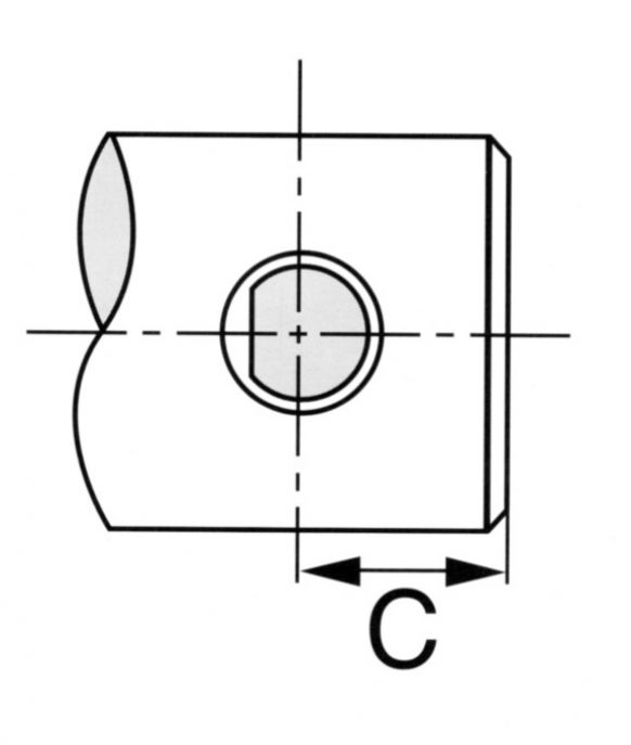 Linch pin - 407807.006 - Linch pins / spring cotter pins
