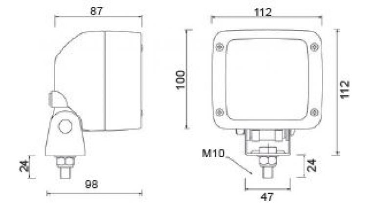 Reversing light - 408798.001 - Reversing light