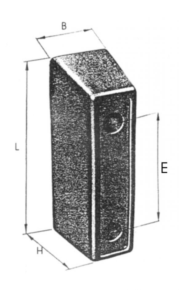 Rubber buffer - 408954.001 - Rubber buffer