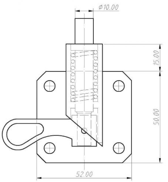 Latch lock - 408971.001 - Closures