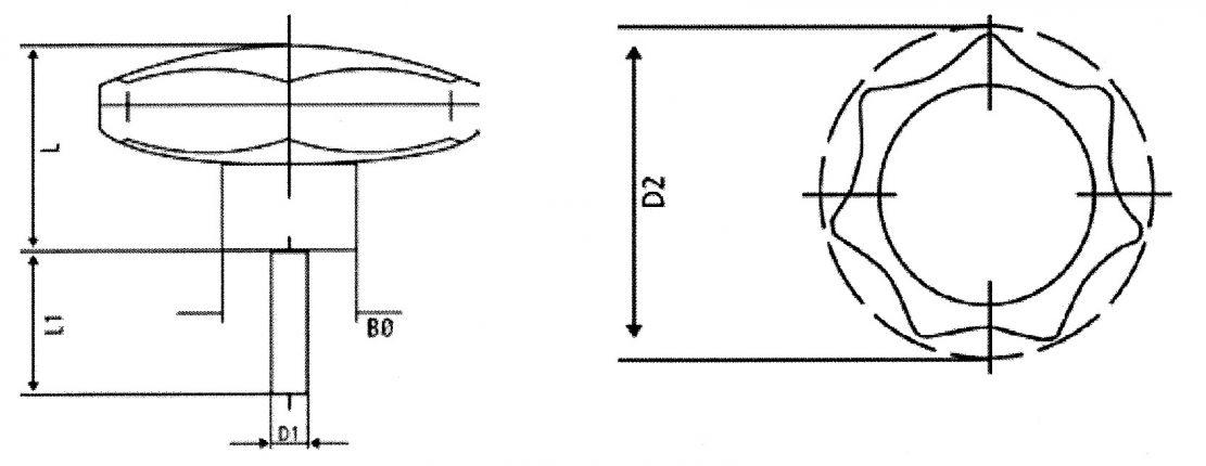 Star grip - 412778.001 - Hand grips