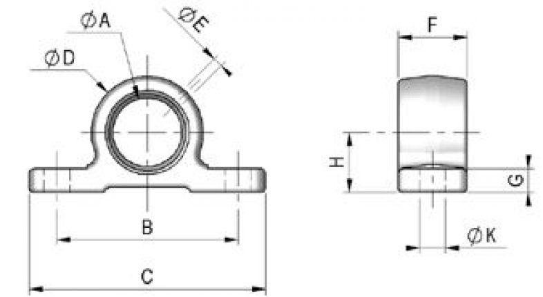 Bearing pairs - 415895.001 - Component parts for telescopic cylinders