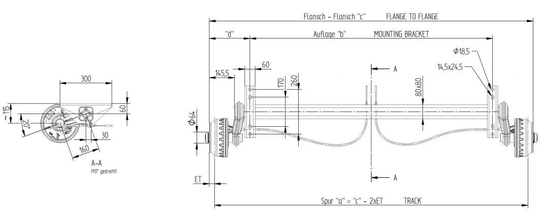 Axles "braked" - 417179.008 - Axes braked