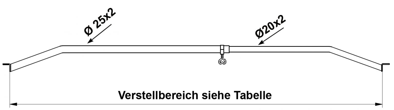 Bracket for tarpaulin, galvanized - 418536.001 - Tarpaulins and equipment