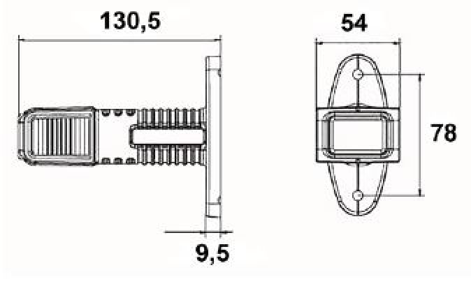 Superpoint 4 LED 12V/24V - 420311.001 - Clearance lights