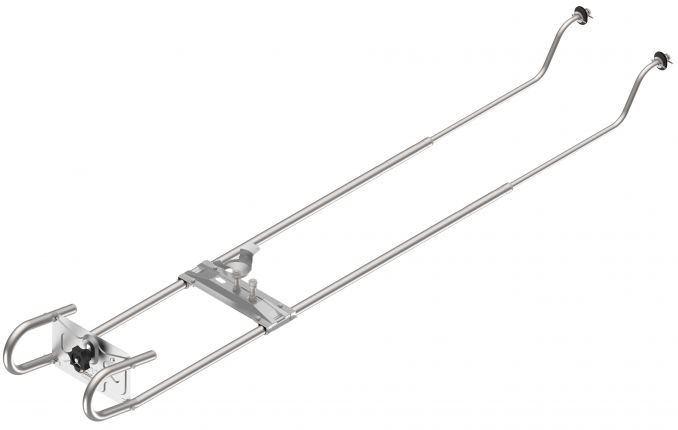 Spare wheel holder for caravan - 421241.001 - Components for wheels/tyres/rims