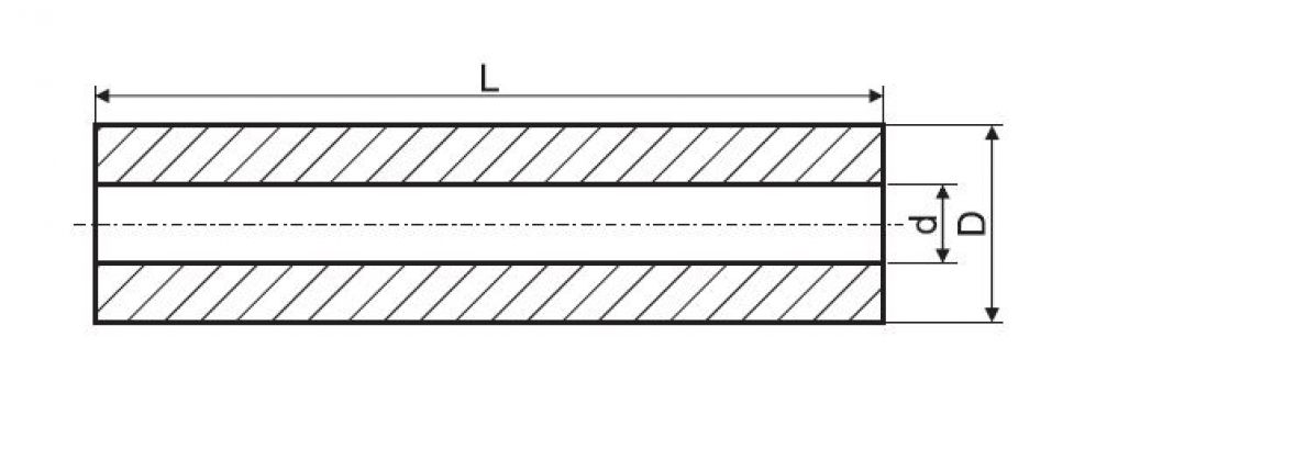 Side guide roller - 6X1065.024 - Boat trailer