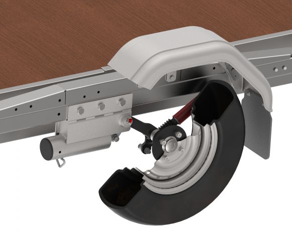 Spiral spring axle KLL4 - 725486.001 - Spiral spring axle