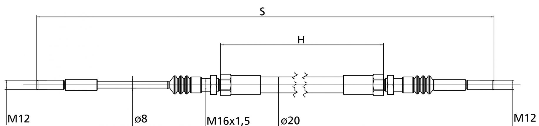 Pull cable (2600/2970) - 980000.09 - Cable winches