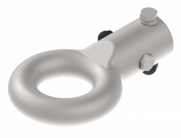 Drawbar eye  "Nato" - 9895789X - Drawbar eyes