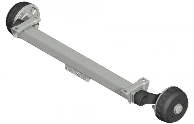 Axles "braked" - B308144735 - Axes braked